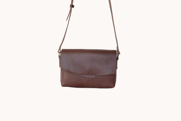 Handmade Leather Crossbody Shoulder Bag